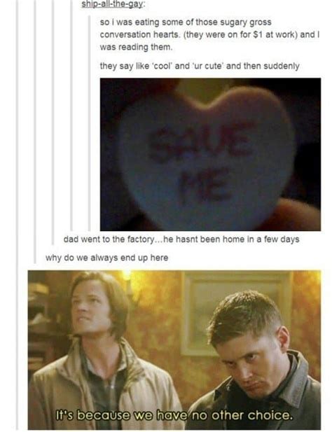 definitive proof that the supernatural fandom has a for everything supernatural tumblr