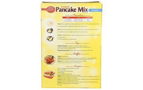 Betty Crocker Complete Pancake Mix Original Box 1 Kilogram Gotochef