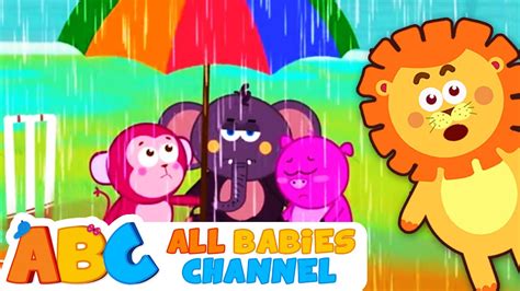 All Babies Channel Rain Rain Go Away Nursery Rhymes 25 Minutes