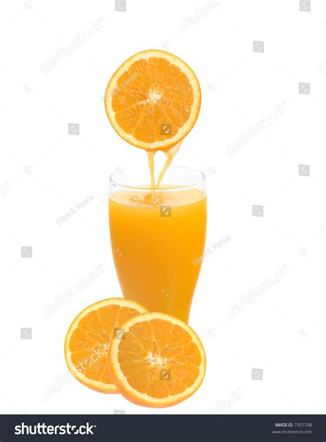 Real Orange Juice Made Fresh Oranges Stock Photo 7357708 Shutterstock