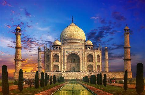 Taj Mahal 4k Background Wallpaper Hd Wallpaper Wallpaperbetter
