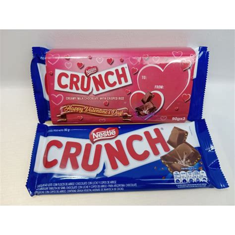 Nestle Crunch Chocolate Bar 90g Shopee Philippines