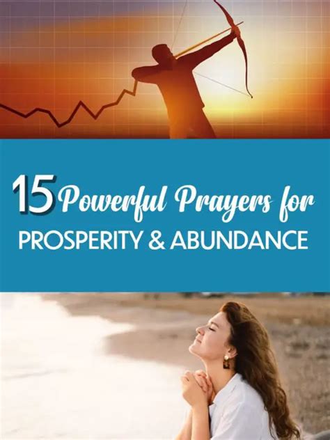 15 Powerful Prayers For Prosperity And Abundance Thepraywarrior