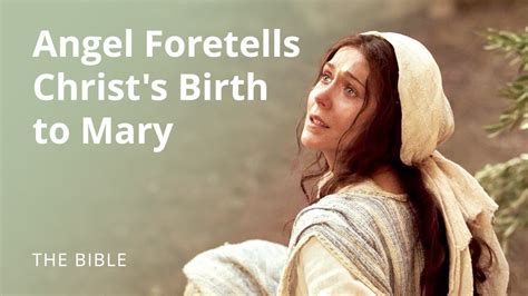 Luke 1 An Angel Foretells Christs Birth To Mary The Bible Youtube