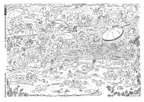 Finden sie hier traueranzeigen, todesanzeigen und beileidsbekundungen aus ihrer tageszeitung oder passende hilfe im trauerfall. Freizeit - Badesee Wimmelbild - Hansen | Wimmelbild ...
