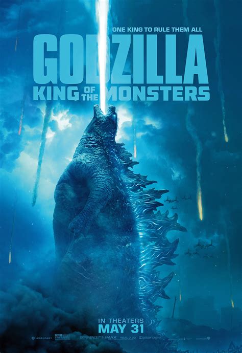 Godzilla King Of The Monsters Official Poster Penggambar