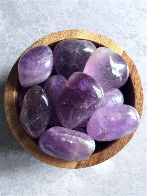 Healing Stones Amethyst Crystals Genuine Gemstones