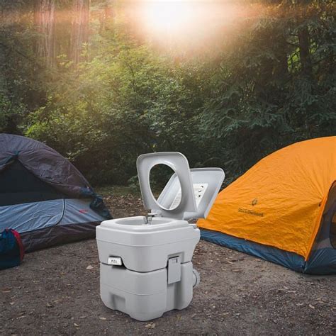 Buy Hottest Portable Toilet Camping Porta Potty 5 Gallon Waste Tank