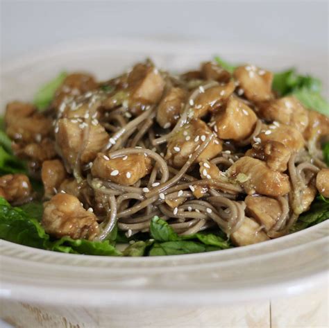 Sesame Chicken And Soba Noodles Recipe