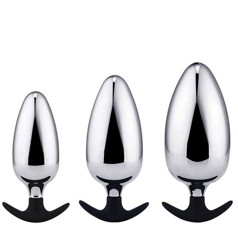 Hot Selling Metal Anal Plug Bullet Head Wearable Big Butt Plug Sex Toys For Women Men Couple
