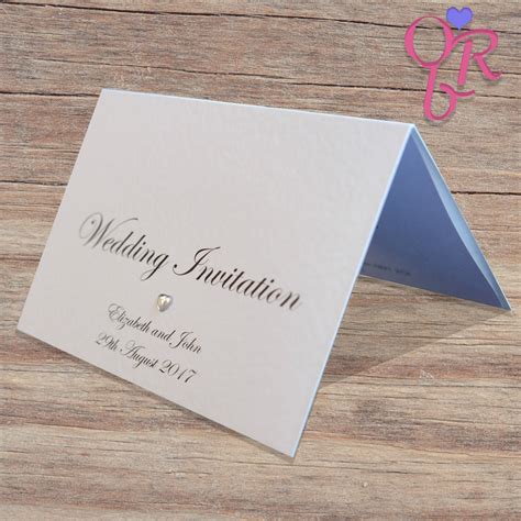 Chloe Folded Invitation Occasions By Rebecca Ltd
