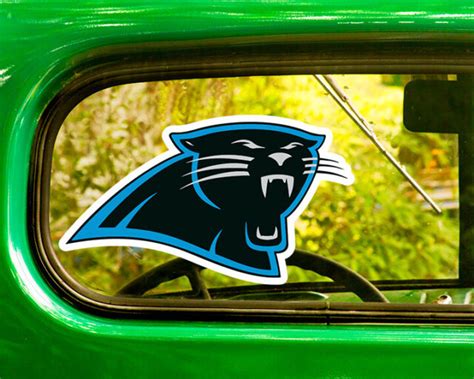 2 Carolina Panthers Nfl Decals Sticker Bogo For Car Window Free
