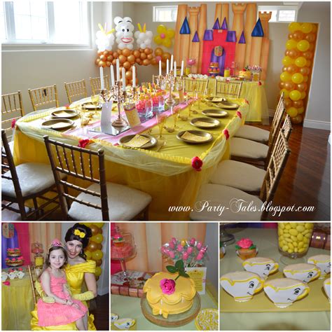 Party Tales ~ Birthday Party ~ Beauty And The Beast