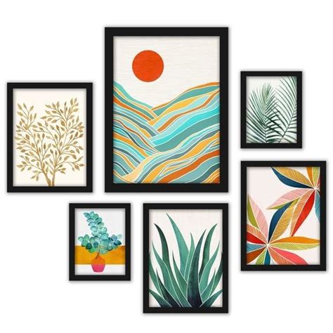 Picture Frame Gallery Gallery Wall Art Set Gallery Wall Frames Wall