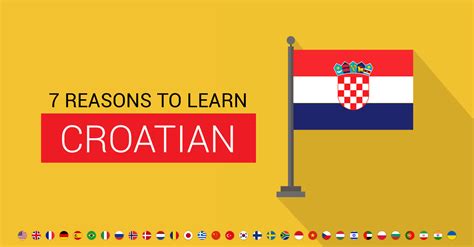 It is the official language of croatia and one of the official languages of bosnia and herzegovina. 7 Reasons to Learn Croatian - Amazing Foreign Languages