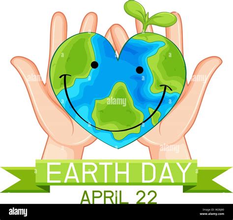 Earth Day Poster Concept Illustration Stock Vector Image And Art Alamy