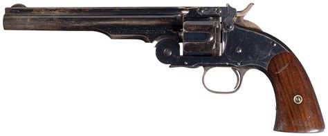 Us Smith And Wesson First Model Schofield Single Action Revolver Rock