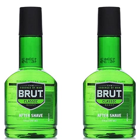 2 Pack Brut Mens After Shave Classic Fragrance 5 Ounces