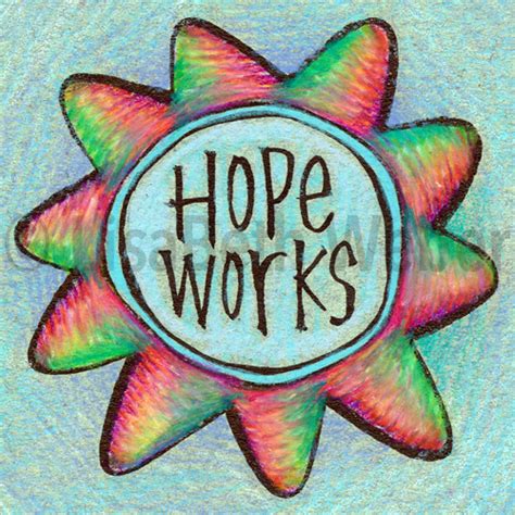 Hope Works Pin