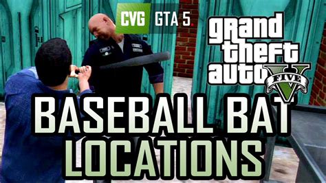 Gta Secret Baseball Bat Locations Youtube