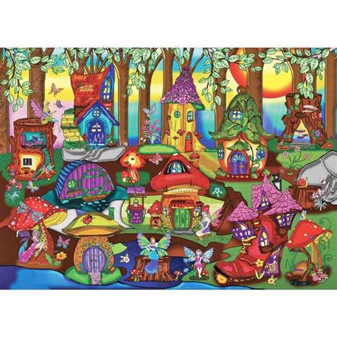 The Enchanted Forest Jigsaw Puzzle Jacarou Puzzles Anie Maltais