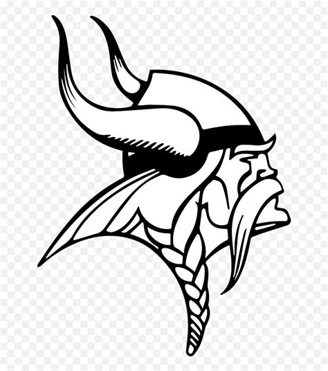 Minnesota Vikings Logo Black And White Akron North High School