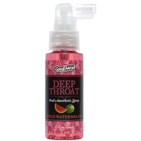goodhead good head deep throat oral sex numbing spray wild watermelon 2 oz 782421070007 ebay