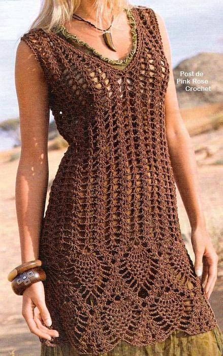 Ideas De Crochet Vestidos Vestidos De Ganchillo Vestidos Tejidos