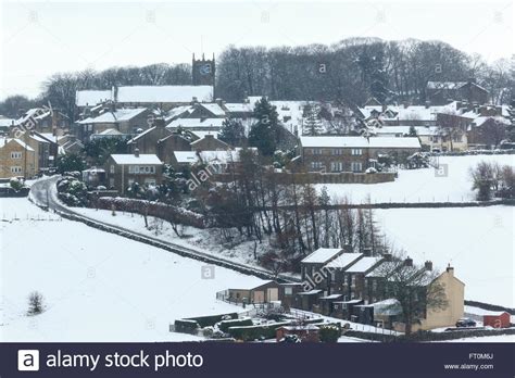 Winter Haworth West Yorkshire England Uk Stock Photo 100819450 Alamy