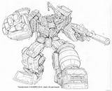 Devastator Transformer Optimus Mixmaster Humberto Cumpleaños sketch template