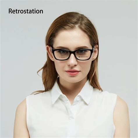retrostation women glasses frame prescription eyeglasses frames high quality brand designers