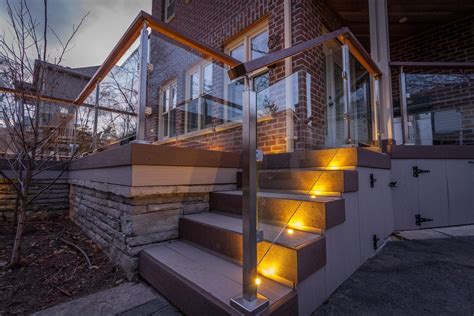 A deck is one of the popular features on the homeowner project list. Easy-to-Install Deck Lighting! | Deck lighting, Pool patio, Modern