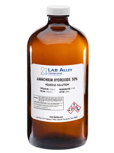 Buy Ammonium Hydroxide 50 Lab Alley