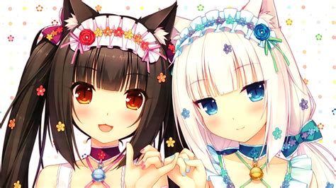 Anime Anime Girls Cat Girl Neko Para Chocolat Neko Para Vanilla Neko