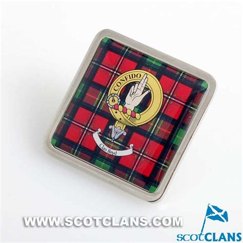 Boyd Clan Crest Pin Badge Larger Size Scottish Clan Tartans