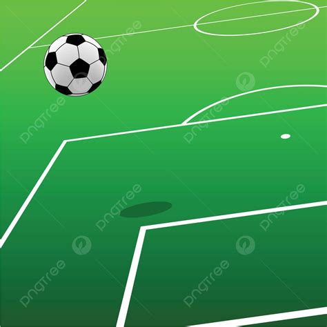 Football Pitch Football Graphic Lines Vector Football Graphic Lines