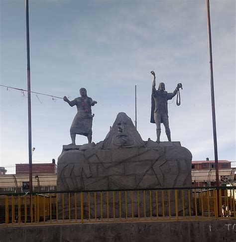 Culturales El Alto Bolivia Monumento Al LÍder IndÍgena Del Siglo Xviii