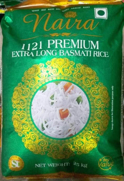 Naira Premium 1121 Basmati Rice 25 Kg At Rs 110kg In Chennai Id