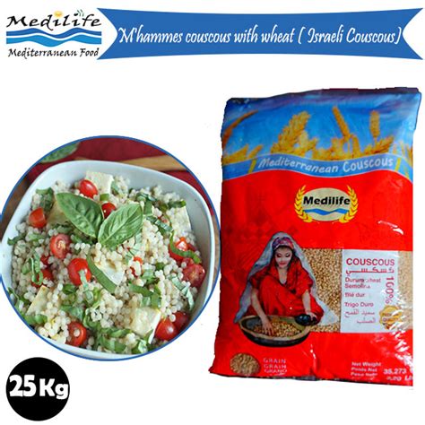 18 pearl or israeli couscous, properly known as ptitim, is a type of pasta. Pearl Medium Couscous (M'Hamsa) 500g - MedilifeFood