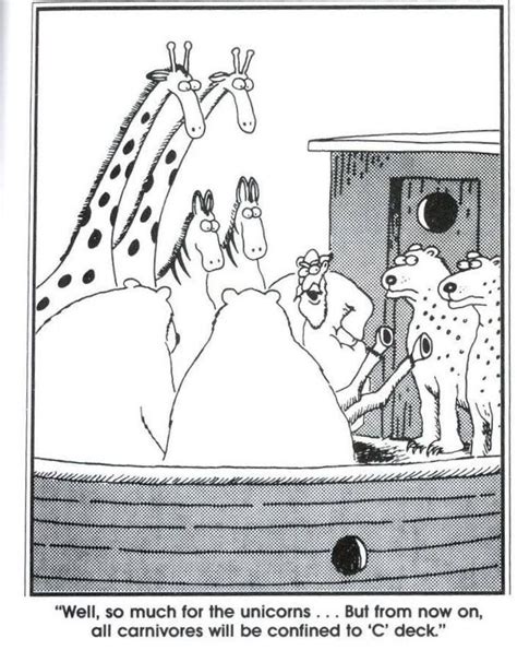 The Zoo Review Satire The Far Side Cartoons