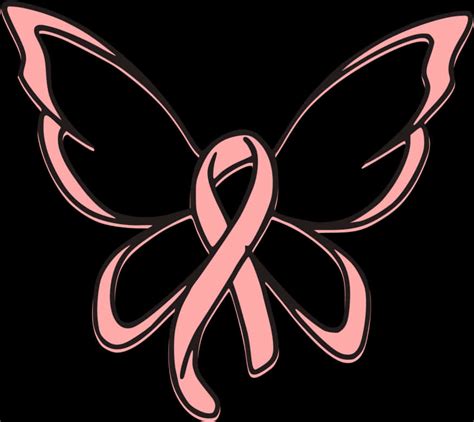 Download A Pink Ribbon With Wings 100 Free Fastpng