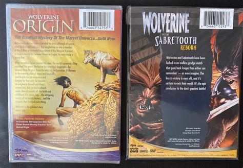 Marvel Knights Wolverine Origin Dvd 2013 And Wolverine Vs