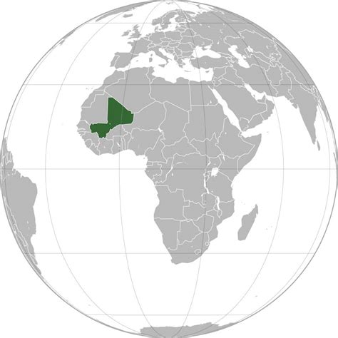 Carte Du Mali Plusieurs Cartes Du Pays En Afrique Villes