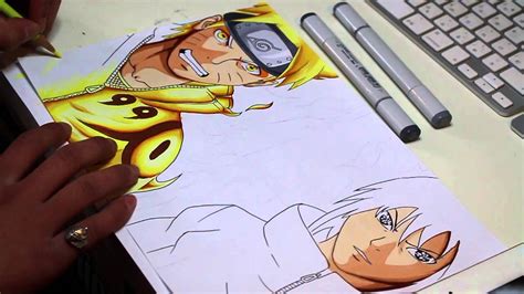 Naruto And Sasuke Drawing Zona Naruto