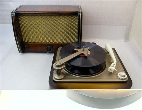 Art Deco Dual 1002 F Turntable And Speaker Germany 1954 Catawiki
