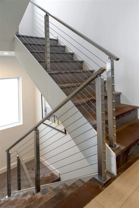 Best Metal And Wire Stair Railing 2023 Stair Designs
