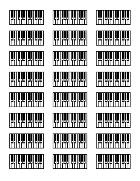 Printable Full Page Blank Piano Sheet Music