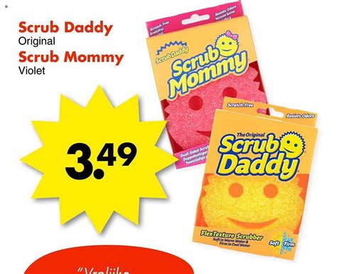 Scrub Daddy Scrub Mommy Aanbieding Bij Wibra