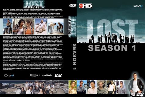 Lost Season 1 Tv Series Dvd Cover Cd Cover Front Cover