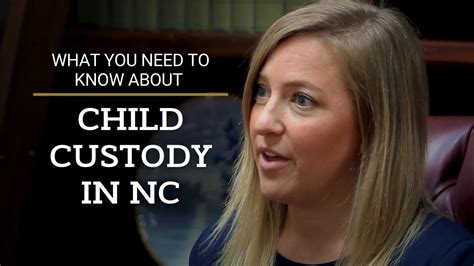 What You Need To Know About Child Custody In Nc Youtube